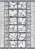 전정우의 ‘파문2018’(2017), 지본묵서, 400 x 68 cm, 4점 
