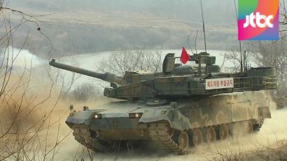 위용 선보인 명품 K-2 흑표 전차…북한 지상군에 맞대응 