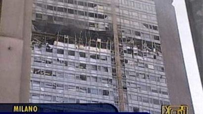 [사진] 2개층 완전 파괴된 밀라노 빌딩