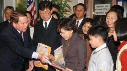 [사진] 주한 美대사 '이민 100년' 축하