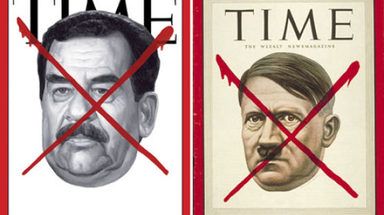 타임誌 , 후세인 = 히틀러