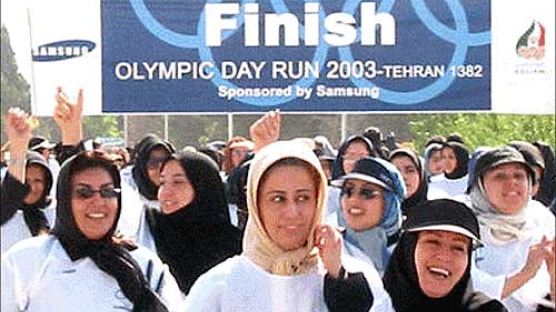 [사진] 삼성전자, 이란서 여성 달리기