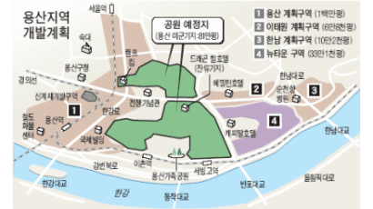 용산구 강북의 강남 '용틀임'