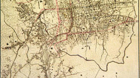 1917년 서울市街 지도 첫 공개
