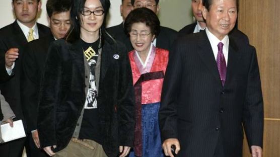 [사진] 서태지씨와 김대중 전 대통령