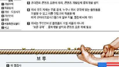 [클릭] 휴대전화 인터넷, 韓·美 뜨거운 '표준 논쟁'