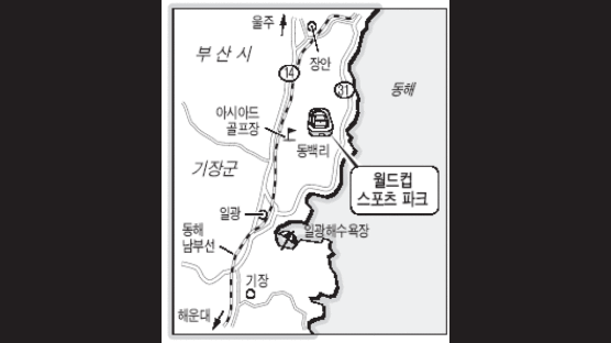 기장에 13만평 월드컵 파크