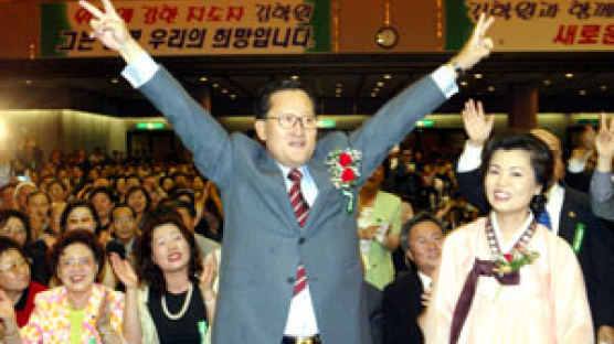 김학원 의원 자민련 새 대표 선출