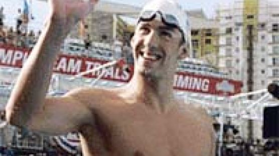 미국 펠프스, 개인혼영 400m 세계신기록