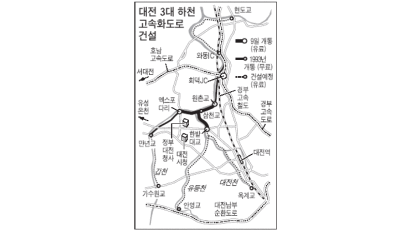 대전 갑천 고속화도로 통행료 징수