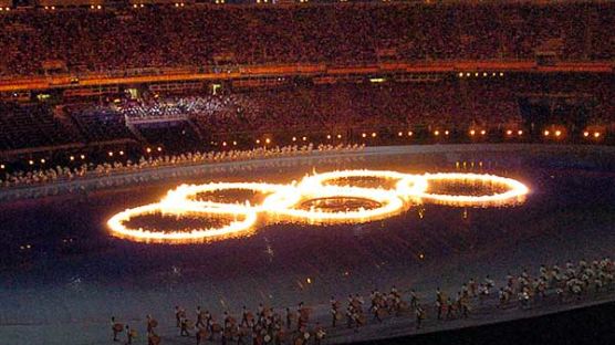 [사진] 아테네올림픽 개막식 리허설