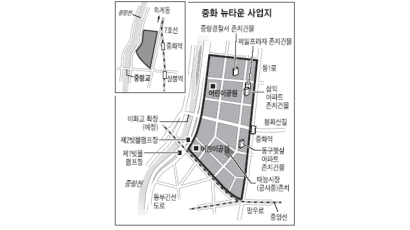 중화 뉴타운 홍수걱정 '끝'