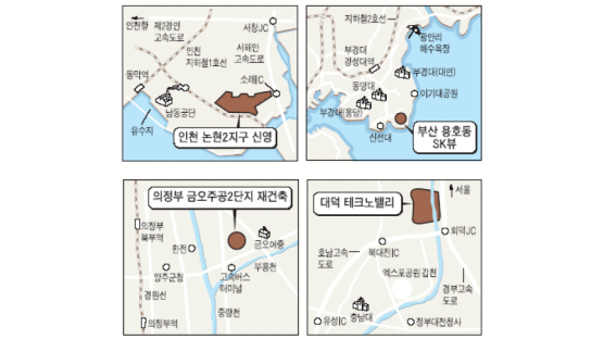 동탄이 뜨면 주변도 뜰까… 전국서 대단지 아파트 분양 잇따라