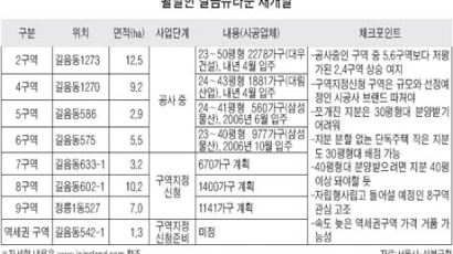 [뉴타운 재테크] (1) 사업속도 빠른 길음 조합원 적은 왕십리