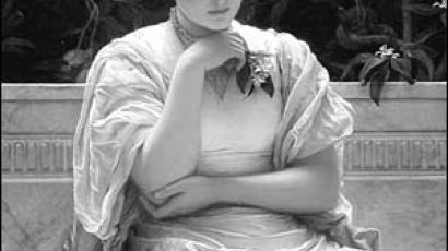 [그림이 있는 책] 찰스 에드워드 페루기니의 ‘책 읽는 여인’ (1878년)