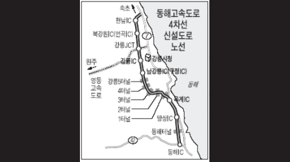 동해고속도 24일 개통