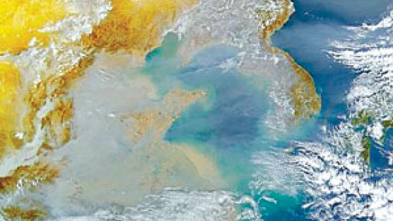 산성비 속의 아황산가스 20%는 중국서 온다