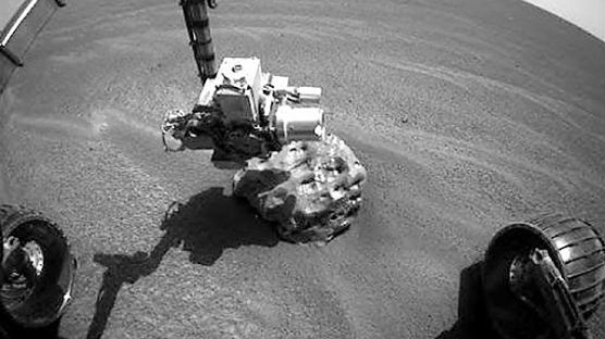 [사진] "여기는 화성… 운석을 발견했다"