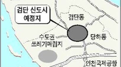 인천 검단에 530만평 신도시 추진