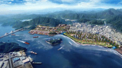 마산 가포에 인구 4만 해양도시