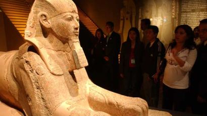 [사진] 400년 만에 공개 이집트 파라오전
