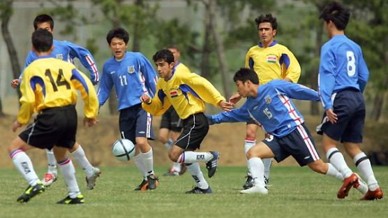 [사진] 한국-이라크 우정의 축구