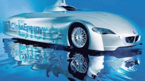[서울모터쇼 2005] BMW의 세계 최초 수소연료 경주차