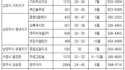 대단지 아파트 전셋값 널뛰기…입주 초기에 잡아라