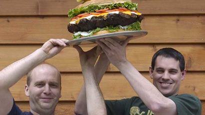 [사진] 30달러짜리 초대형 햄버거