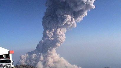 [사진] 멕시코 화산 폭발