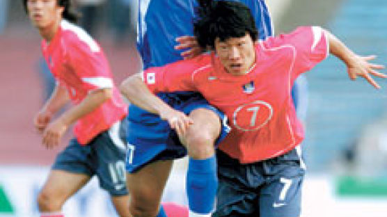 후반 44분 동점골 … 한국축구 구했다