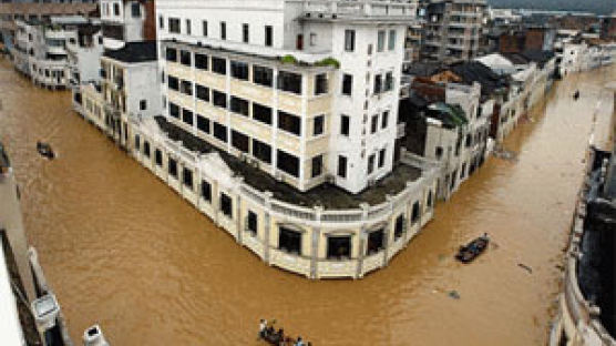 중국 남부 대홍수 … 이재민 4400만명