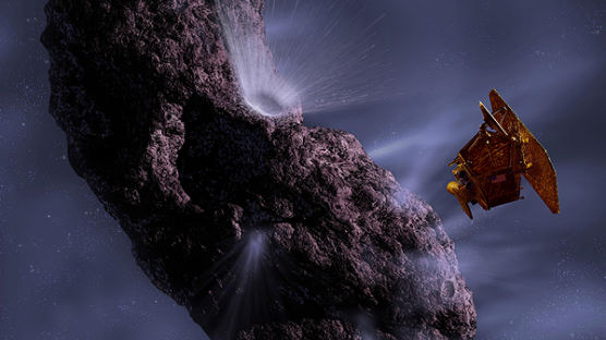 [사진] 혜성 충돌 실험