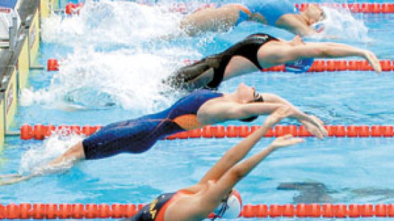 '대어' 이남은 여자 수영 최초로 세계선수권 결승 올라