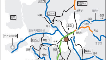수도권 '순환 전철망' 추진