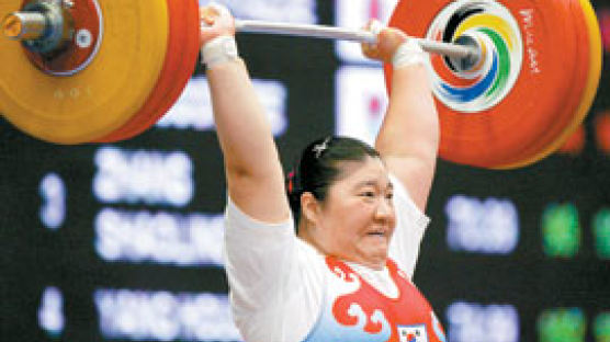 장미란 '세계선수권 금' 예약