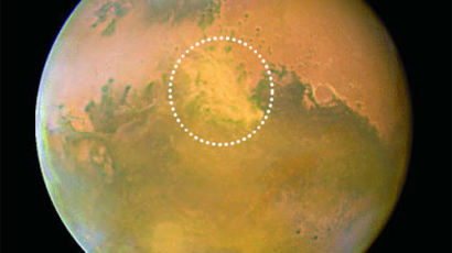 [사진] 화성의 1500㎞ 모래 폭풍
