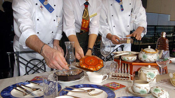 [사진] APEC '정상의 식탁'