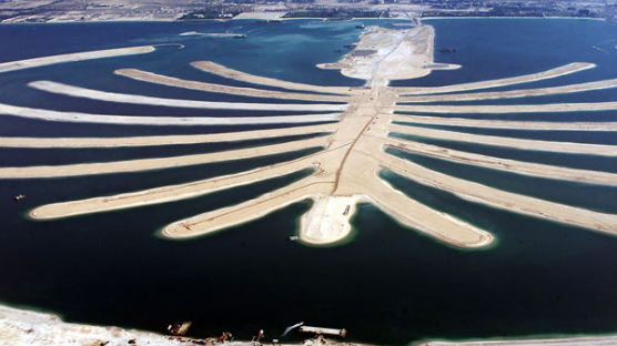 [사진] 위용 드러낸 두바이 인공섬