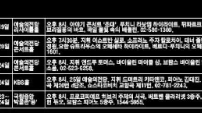 [week&클래식] 소프라노 박미혜 外