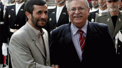 40년 만의 방문… 이라크 대통령, 이란 찾아 "형제국"
