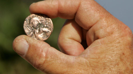 [사진] 1000년 전 예수 얼굴 동전