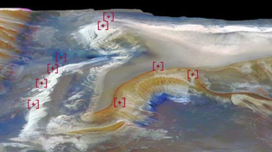 [사진] 화성에 대형 얼음 호수