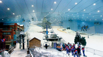 [사진] 두바이에서 스키를