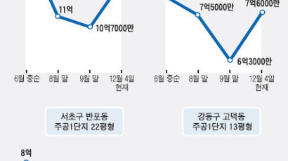 강남 재건축 '8 ·31' 이전 가격 회복