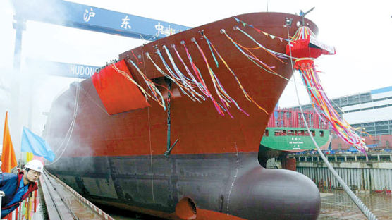 [사진] 중국서 처음 만든 LNG운반선