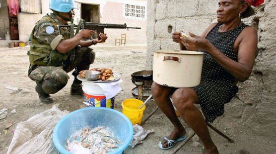 [사진] 아이티의 전쟁과 평화