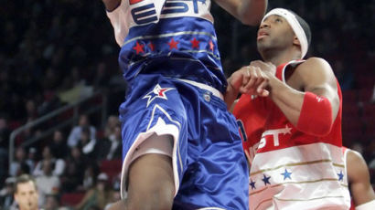 [사진] NBA 올스타전 MVP 르브론 제임스