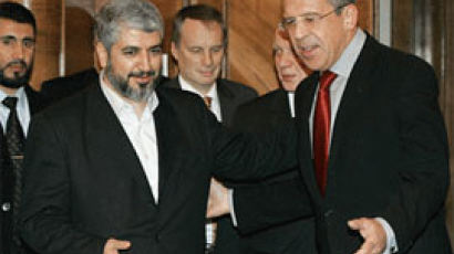 하마스 대표단 러시아 방문