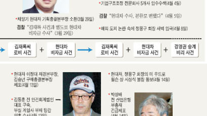 숨가빴던 한달… 김재록씨 로비 의혹 사건서 출발